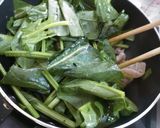 豚とほうれん草と卵の中華塩炒め作り方5写真