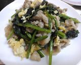 豚とほうれん草と卵の中華塩炒め作り方7写真