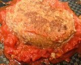 合挽き肉のハンバーグ●トマト缶ソース作り方2写真