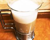 簡単･ティーポットでカプチーノを作り方6写真