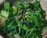ほうれん草のナムル作り方4写真