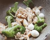 豚肉とうずら卵の味噌炒め❤️作り方4写真