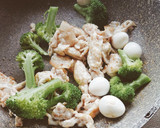豚肉とうずら卵の味噌炒め❤️作り方4写真