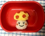 秋のキノコキャラ弁 覚書No.2作り方3写真