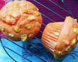 ＊トマトとコーンのお食事マフィン＊作り方5写真