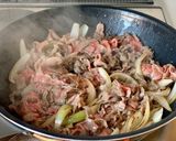 簡単に美味しい【牛肉と玉ねぎの甘辛炒め】作り方4写真