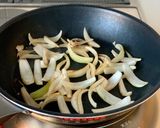 簡単に美味しい【牛肉と玉ねぎの甘辛炒め】作り方3写真