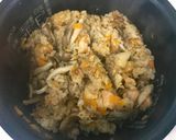 たっぷりきのこと鶏のカンタン炊き込みご飯作り方6写真