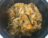 たっぷりきのこと鶏のカンタン炊き込みご飯作り方6写真