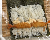 毎日お弁当♪エビフライ巻き寿司作り方4写真