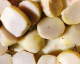 里芋と挽肉のトマト煮作り方4写真