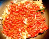 里芋と挽肉のトマト煮作り方6写真