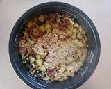まごわやさしい炊き込みご飯。作り方10写真