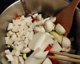 圧力鍋でサクッとグリーンカレー作り方3写真