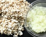 野菜出汁のキノコキーマカレー作り方2写真