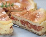 リッチな林檎のチーズケーキ作り方30写真