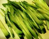 鶏のささ身のサラダ！味噌生姜ドレッシング作り方3写真