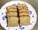 さつまいもと黒ごまのケーキ作り方17写真