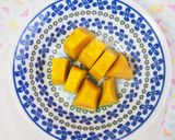 かぼちゃと絹揚げの煮物♪カレー風味！作り方1写真