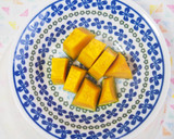 かぼちゃと絹揚げの煮物♪カレー風味！作り方1写真
