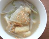 大根とゴボウの胡麻味噌汁♪作り方5写真