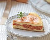 リッチな林檎のチーズケーキ作り方34写真
