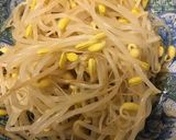 もう一品♩簡単、豆もやしナムルのハム和え作り方4写真