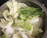白菜と鳥モモのトマトスープ作り方2写真