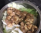 白菜と鳥モモのトマトスープ作り方5写真