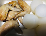 中華風☆鶏手羽と大根の煮物作り方2写真