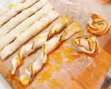 ♡♡かぼちゃ餡子クリチ胡桃のパイ3種♡♡作り方16写真