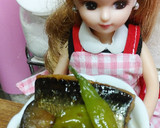 リカちゃん♡なすとピーマンさんまの煮付け作り方13写真