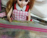 リカちゃん♡白(黄緑？)なすの塩昆布漬け作り方5写真