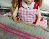 リカちゃん♡白(黄緑？)なすの塩昆布漬け作り方6写真