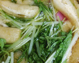 ミニチュア☆焼きさんまと水菜の卵とじ☆*作り方11写真