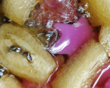ミニチュア☆焼きさんまと水菜の卵とじ☆*作り方10写真