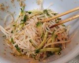 もやしとキュウリのゴマ味噌和え作り方4写真