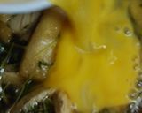 ミニチュア☆焼きさんまと水菜の卵とじ☆*作り方14写真