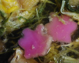 ミニチュア☆焼きさんまと水菜の卵とじ☆*作り方18写真