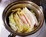 白菜と豚肉の蒸し鍋作り方3写真