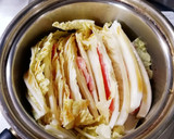 白菜と豚肉の蒸し鍋作り方4写真