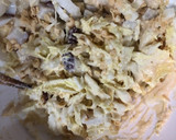 おからパウダーでタコと白菜のお好み焼き作り方2写真
