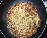 おからパウダーでタコと白菜のお好み焼き作り方3写真
