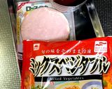 ハムとミックスベジタブルのケチャップ炒め作り方1写真