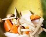 全てレンジ胸肉根菜のにんにく醤油炒め煮作り方10写真