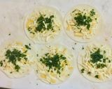 オーブントースターで餃子の皮のチーズ焼き作り方1写真