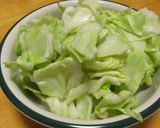 レンジで簡単♬キャベツのマヨ蒸し✿作り方1写真