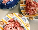全てレンジチヂミダレでミニトマト豚平焼き作り方9写真