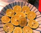 スダチと豚肉のおうどん作り方1写真