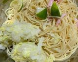 白菜とハムの冷製すだちパスタ作り方6写真